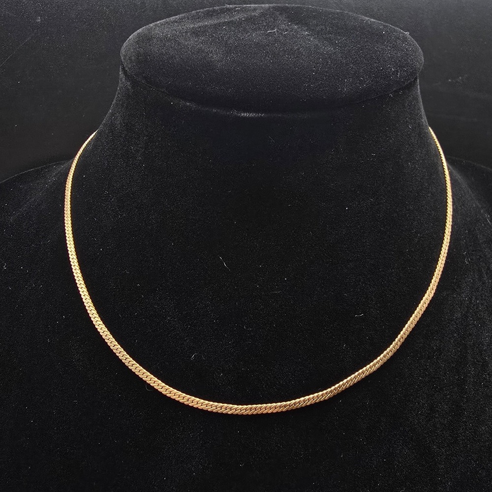 Avon 14K Gold Filled Chain Necklace Vintage Costume Jewelry